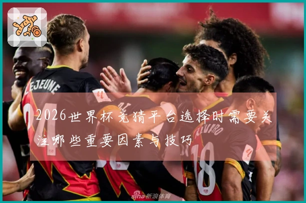 2026世界杯竞猜平台选择时需要关注哪些重要因素与技巧
