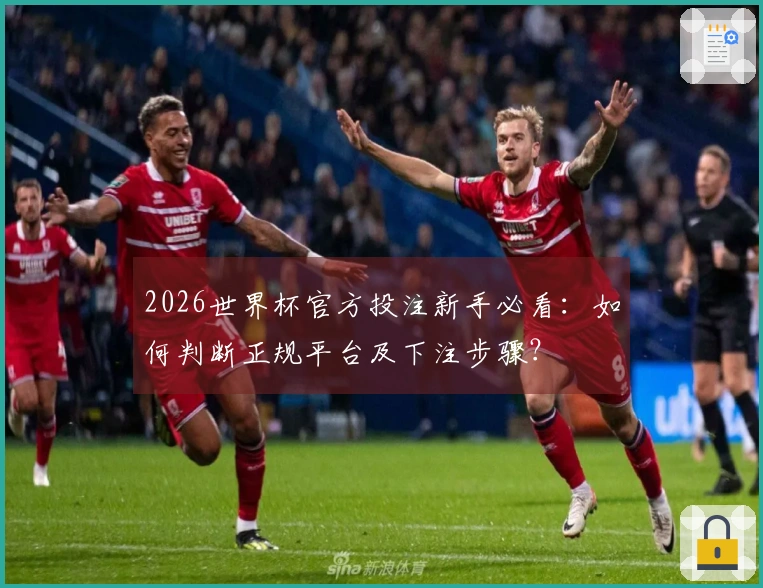 2026世界杯官方投注新手必看：如何判断正规平台及下注步骤？